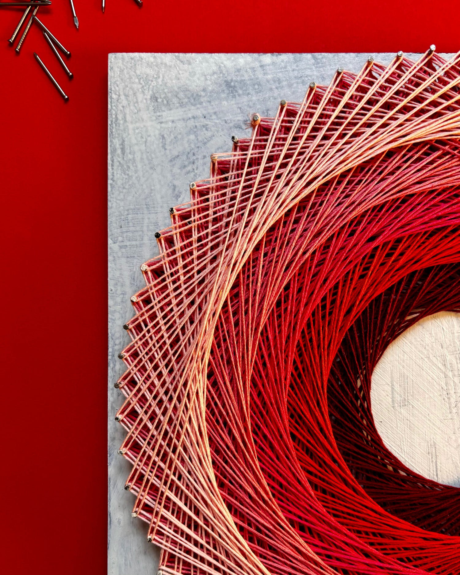 Geometric string art